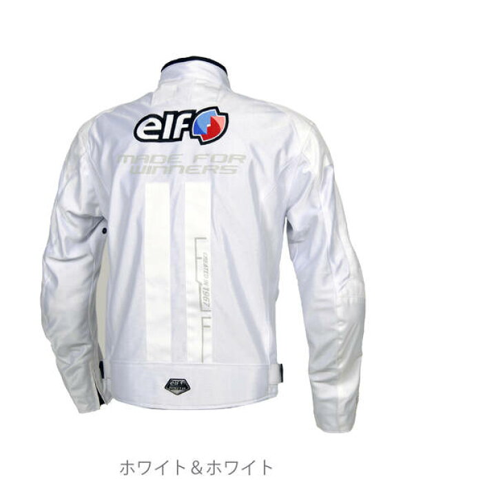 楽天市場】エルフ EJ-S103/WHWH/M エルフ(ELF) バイク イデアール 