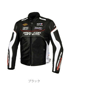 エルフ EJ-S118/BK/3L エルフ(ELF) エヴォルツィオーネジャケット 3Lサイズ ブラック EJ-S118 EJS118BK3L