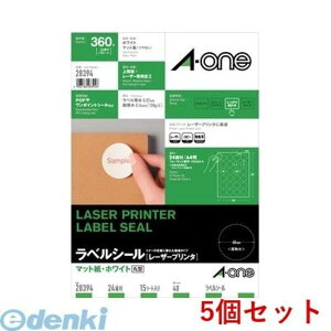 A-one �G�[���� 28394×5 �y5���z���x���V�[���m���[�U�[�v�����^�n A4 24�� �ی^ ���a40mm 15�V�[�g��