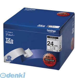 �u���U�[�̔� TZE-251V10 �s�[�^�b�`�e�[�v24mm���^��10���y10�� 1��8m �z TZE251V10�y���������z ���~�l�[�g�e�[�v ������ TZe�e�[�v BROTHER