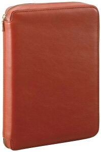 レイメイ藤井 DSA3001C ダヴィンチ スタンダード システム手帳 A5 ブラウン ラウンドファスナータイプ 聖書サイズ スーパーロイスレザー ビジネススタンダード