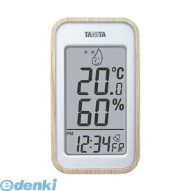 翌日出荷 【スーパーSALEサーチ】タニタ TT-572NA デジタル温湿度計【本体色－ナチュラル】【1個】TT572NA