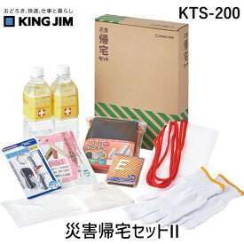 キングジム KIMG JIM KTS-200 災害帰宅セットII KTS200