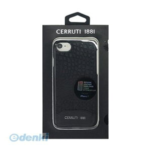 (LINE�N�[�|���L)�y���F1�z ���� ����s�E�����s�� CEHCP7MCBK CERRUTI Crocodile Print Leather �| Hard Case �| Black �G�A�[�W�F�C ����������