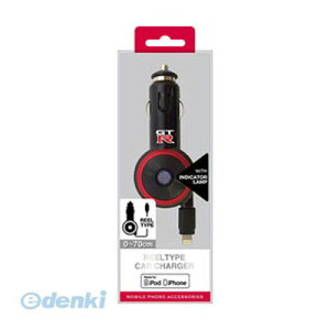 yF1z  sEs NRMDJ-R1BK NISSAN CZXi GT|R REEL CAR CHARGER FOR IPHONE BLACK GA[WFC