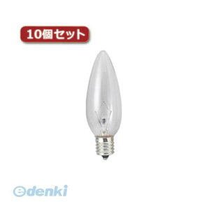 (LINE�N�[�|���L)�y���F1�z ���� ����s�E�����s�� C321440CX10 YAZAWA �V�����f���A�� C32 E14 40W �N���A10�Z�b�g