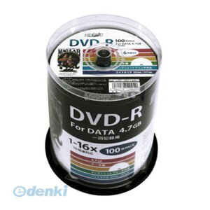 yF1z  sEs HDDR47JNP100 HI DISC DVD|R 4D7GB 100Xsh 1`16{Ή Chv^u f[^p