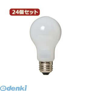 【個数:1個】 LW100V40WWLX24 直送 代引不可・同梱不可 YAZAWA 【24個セット】 長寿命シリカ40W形 照明器具 家電