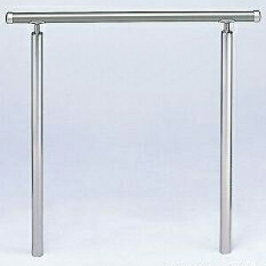 シロクマ AP-160U シルバー/鏡面 アプローチ手すり【U】 AP160Uシルバー/鏡面