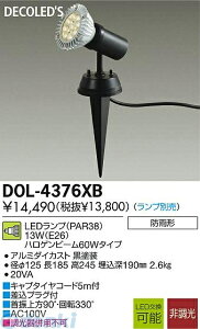 d@ DAIKO DOL-4376XB LEDOXpCNCg DOL4376XB LEDr[v