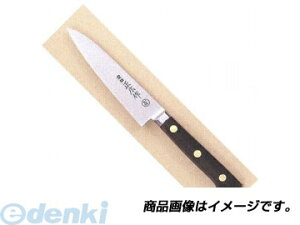 マサヒロ 正広 13102 正広作 口金付ペテー120【左】 ペティーナイフ 左きき用 ツバ付 日本鋼 包丁【キャンセル不可】