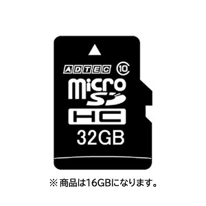 �����E����s�� �A�h�e�b�NmicroSDHC 16GB Class10 AD-MRHAM16G�^10 1�� �ʏ��i�̓��������s��