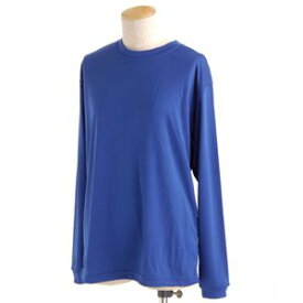 直送・代引不可スポーツ吸汗速乾ロング袖 Tシャツ 2枚 SET コバルトブルー Lサイズ別商品の同時注文不可