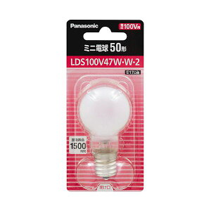 �����E����s�� �i�܂Ƃ߁j �p�i�\�j�b�N�~�j�d�� 50�` E17 �z���C�g LDS100V47W�EW�E2 1�� �y×3�Z�b�g�z �ʏ��i�̓��������s��