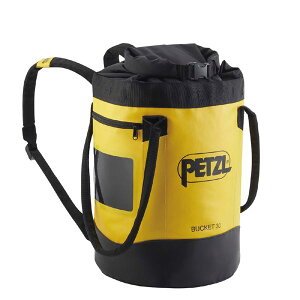 直送・代引不可 PETZL ぺツル 自立型小型バック バックパック バケット 30L イエロー S001AA01 別商品の同時注文不可