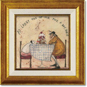 直送・代引不可 ユーパワー サム・トフト Gel加工 アートフレーム 「ワン オブ ファイブ ドリス」 別商品の同時注文不可