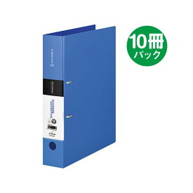 直送・代引不可 キングジム シンプリーズDリング A4S 653SPアオ 10冊 別商品の同時注文不可