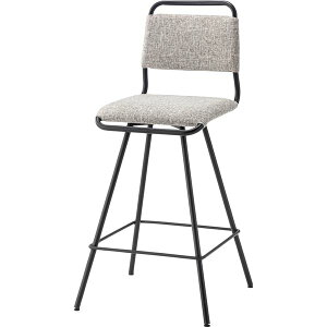 �����E����s�� �J�E���^�[�`�F�A ��45.5×���s50×����97×���ʍ�65cm ���C�g�O���[ �X�`�[�� ��]�� �n�C�`�F�A ���r���O �g���� �ʏ��i�̓��������s��