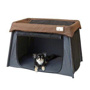 直送・代引不可 ペットにやさしいソフトワンサークル ダークグレー (ペット住関連用品/ケイジ・サークル) 別商品の同時注文不可