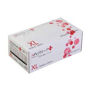 直送・代引不可 (まとめ)ファーストレイト NPVグローブPLUSパウダー無し XL FR-6018 1箱(200枚)【×3セット】 別商品の同時注文不可