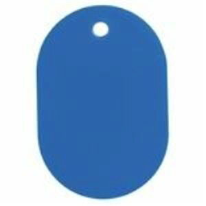 直送・代引不可(業務用3セット) 西敬 番号札/プレート 【大 無地/青】 50枚入り BN-L 別商品の同時注文不可