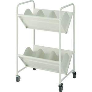 直送・代引不可 ラックワゴン キャスター付き 2段式 RW-A320P 別商品の同時注文不可