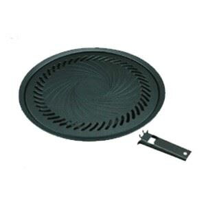 直送・代引不可 〔3個セット〕 岩谷産業 イワタニ 焼肉プレート L 直径33.7cm カセットフー専用 丸型 補助取っ手付 パーティー イベント 宴会 別商品の同時注文不可