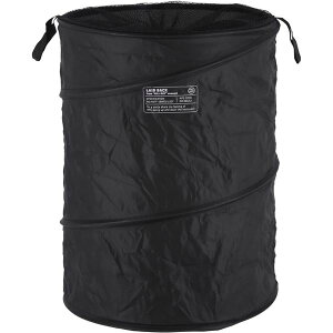 直送・代引不可 【3個セット】 不二貿易 LB ポップアップランドリー ラウンド / 40L ブラック 29265 別商品の同時注文不可