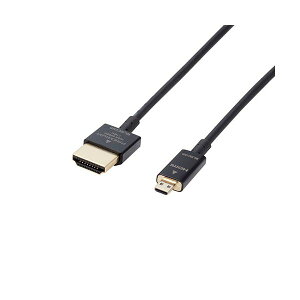 Es GR HDMIP[u/Premium/X[p[X/micro/1.0m/ubN DH-HDP14SSU10BK ʏi̓s