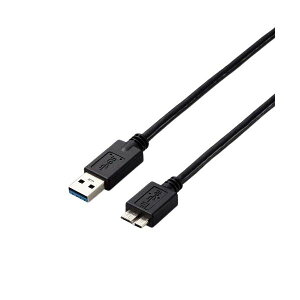 �����E����s�� �G���R�� USB3.0A-microB�P�[�u�� 1.0m RoHS�w�ߏ����i10�����j USB3-AMB10BK/ID 1�{ �ʏ��i�̓��������s��