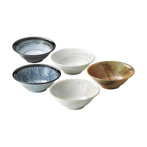 直送・代引不可 和柄麺鉢5柄 K50403119 別商品の同時注文不可