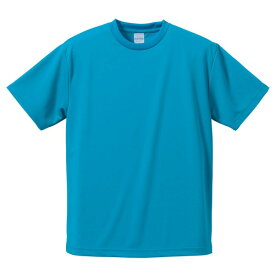 直送・代引不可UVカット・吸汗速乾・5枚セット・4.1オンスさらさらドライ Tシャツ ターコイズ ブルー XXL別商品の同時注文不可