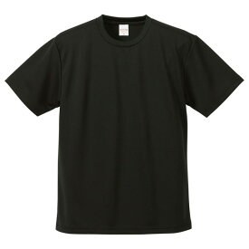 直送・代引不可UVカット・吸汗速乾・5枚セット・4.1オンスさらさらドライ Tシャツ ブラック XXXL別商品の同時注文不可