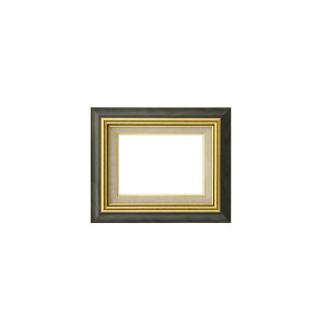 直送・代引不可 日本製 油絵額縁/フレーム 【SM/グリーン】 壁掛けひも/アクリル/ 8116 別商品の同時注文不可
