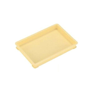 直送・代引不可 【15個セット】 パンコンテナー/食品用コンテナー 【小型浅】 アイボリー 清掃簡単【代引不可】 別商品の同時注文不可