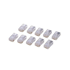 �����E����s�� �i�܂Ƃ߁j �G���R�� �J�e�S���[5E�Ή� RJ45�R�l�N�^ �P���d�l LD-RJ45T10A 1�Z�b�g�i10�j �y×10�Z�b�g�z �ʏ��i�̓��������s��
