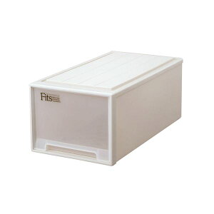 直送・代引不可 天馬 Fits フィッツケース ディープW390×D740×H300mm カプチーノ F-39LCAP 1セット(3個) 別商品の同時注文不可