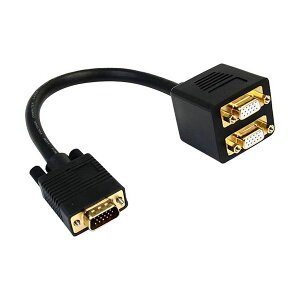 Es i܂Ƃ߁jStarTech.com VGAXvb^/zP[u 1× VGAIX-2× VGAX z 30cm ubN VGASPL1VV 1 y×5Zbgz ʏi̓s