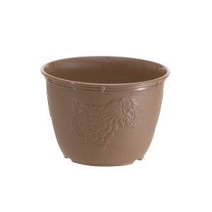直送・代引不可 (まとめ) 植木鉢/プランター 【7号】 チョコブラウン プラスチック製 ガーデニング用品 園芸 『ビオラデコ』 【90個セット】 別商品の同時注文不可