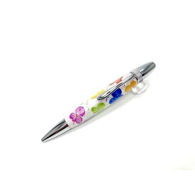 直送・代引不可花柄 ボールペン/文房具 【紫陽花・五色】 パーカータイプ 芯：0.7mm 日本製 文具 オフィス用品 『Frower Pen』別商品の同時注文不可