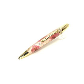 直送・代引不可花柄 ボールペン/文房具 【八重桜 桃色】 パーカータイプ 芯：0.7mm 日本製 文具 オフィス用品 『Frower Pen』別商品の同時注文不可