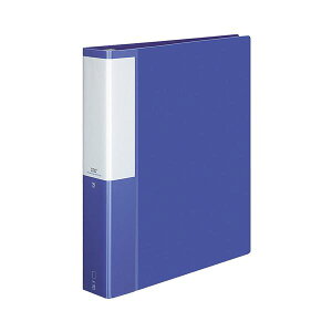 直送・代引不可 (まとめ) コクヨ クリヤーブック(クリアブック)(POSITY) 替紙式 A4タテ 30穴 35ポケット付属 背幅53mm ブルー P3ラ-L740B 1冊 【×10セット】 別商品の同時注文不可
