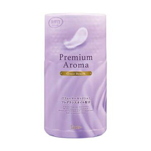 直送・代引不可 (まとめ)エステー トイレの消臭力 PremiumAroma グレイスボーテ 400ml 1セット(3個)【×10セット】 別商品の同時注文不可