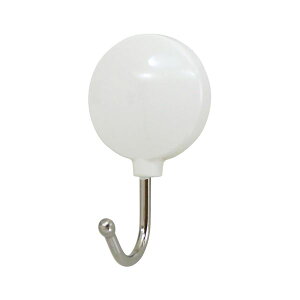 直送・代引不可 キッチン マグネットフック 【ホワイト 丸小 2個入り】 サビにくい加工 マグネット保護シート付 【120個セット】 レック 別商品の同時注文不可