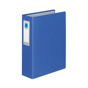 直送・代引不可 (まとめ)コクヨ チューブファイル(ロングボディ)片開き A4タテ 4穴 600枚収容 背幅89mm 青 フ-L664NB 1セット(2冊)【×5セット】 別商品の同時注文不可
