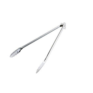 直送・代引不可 【キャプテンスタッグ】 先の付かないトング 【40cm 3個セット】 ステンレス製 パール金属 〔アウトドア キャンプ バーベキュー〕 別商品の同時注文不可