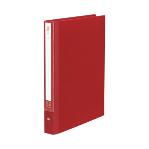 直送・代引不可 (まとめ)コクヨ クリヤーブック(NEOS) 替紙式 A4タテ 30穴 20ポケット付属 背幅33〜50mm カーマインレッド ラ-NE730R 1冊【×5セット】 別商品の同時注文不可