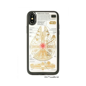 Es STAR WARS X^[EEH[Y ObYRNV FLASH M-FALCON A[g iPhone XP[X  F10W ʏi̓s