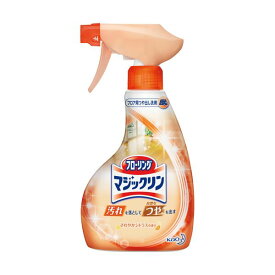 直送・代引不可（まとめ）花王 フローリングマジックリンつや出しスプレー 本体 400ml 1本【×10セット】別商品の同時注文不可