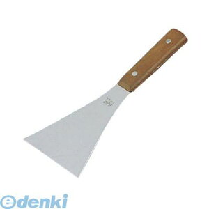 679200 EBM ステンレス 木柄 三角 バチベラ No.2(88×230) 4548170011441